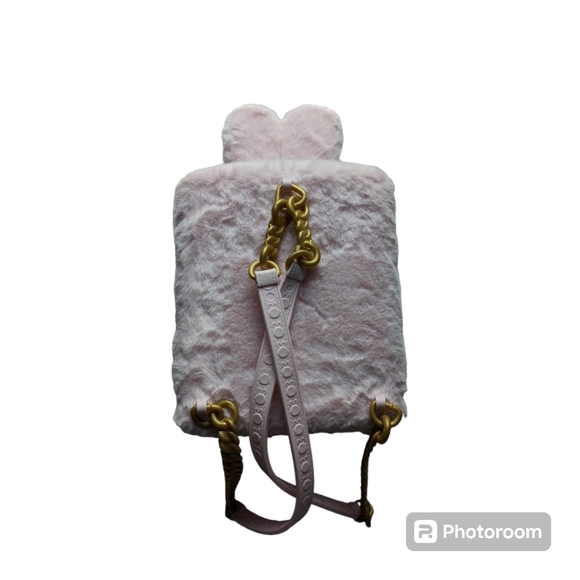 Bunny Backpack/Luggage. Kids Carry-on luggage. Pink - Picture 4 of 10